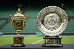 Wimbledon trophies
